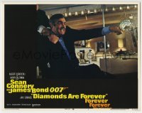 4p248 DIAMONDS ARE FOREVER LC #1 1971 Connery as James Bond w/ broken bottle attacked from behind!