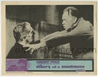 4p249 DIARY OF A MADMAN LC #7 1963 close up of Harvey Stephens reaching for Vincent Price!