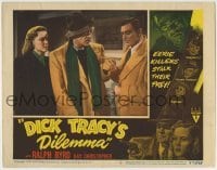 4p253 DICK TRACY'S DILEMMA LC #3 1947 Ian Keith as Vitamin between Ralph Byrd & Kay Christopher!