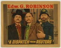 4p255 DISPATCH FROM REUTERS LC 1940 Edward G. Robinson & another with police officer!