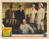 4p269 DR. KILDARE'S CRISIS LC 1940 Nat Pendleton laughs at no good bed breaks under his weight!