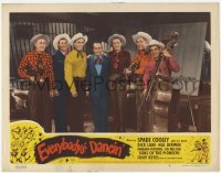 4p296 EVERYBODY'S DANCIN' LC #2 1950 great portrait of Spade Cooley and His Band smiling!