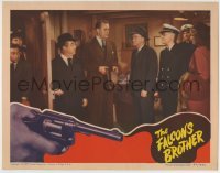 4p300 FALCON'S BROTHER LC 1942 George Sanders before he turns over job to Tom Conway, Cliff Clark!