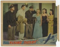 4p318 FLYING TIGERS LC 1942 John Wayne, John Carroll, Gordon Jones and pretty girls, World War II!