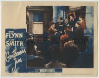 4p347 GENTLEMAN JIM LC 1942 Errol Flynn as boxer Jim Corbett, Jack Carson, directed by Raoul Walsh!