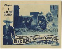 4p366 GORDON OF GHOST CITY chapter 1 LC 1933 cowboy Buck Jones western serial, A Lone Hand!