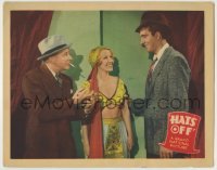 4p392 HATS OFF LC 1936 sexy Helen Lynd in skimpy outfit between Skeets Gallagher & John Payne!