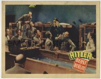 4p413 HITLER - BEAST OF BERLIN LC 1939 first Alan Ladd in World War II anti-Nazi movie!