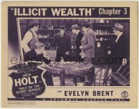 4p415 HOLT OF THE SECRET SERVICE chapter 3 LC 1941 Jack Holt busts the bad guys, Illicit Wealth!