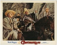 4p447 IN SEARCH OF THE CASTAWAYS LC R1970 Maurice Chevalier, Hayley Mills & others on horses!