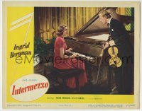 4p453 INTERMEZZO LC #7 R1947 Leslie Howard with violin loves Ingrid Bergman playing piano!