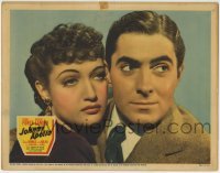 4p475 JOHNNY APOLLO LC 1940 best close portrait of mobster Tyrone Power & sexy Dorothy Lamour!