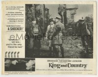 4p486 KING & COUNTRY LC #6 1964 Dirk Bogarde deserts in World War I, directed by Joseph Losey!