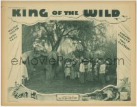 4p492 KING OF THE WILD chapter 2 LC 1931 cool Mascot all-talking serial, The Tiger of Destiny!