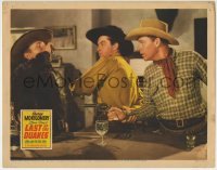 4p514 LAST OF THE DUANES LC 1941 Zane Grey, George Montgomery & Lane Chandler confront Joe Sawyer!