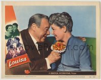 4p539 LOUISA LC #6 1950 romantic close up of Edmund Gwenn & Spring Byington smiling at each other!