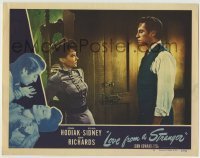 4p541 LOVE FROM A STRANGER LC #4 1947 Sylvia Sidney is intimidated by creepy John Hodiak!