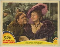 4p556 MAN FROM DOWN UNDER LC #8 1943 Charles Laughton shouldn't have left Binnie Barnes at church!