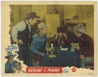 4p647 OUTLAWS OF THE PLAINS LC #1 1946 Buster Crabbe watches fortune teller Al 'Fuzzy' St. John!