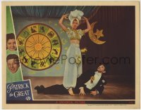 4p659 PATRICK THE GREAT LC 1945 Donald O'Connor & Peggy Ryan performing on stage by zodiac wheel!