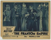 4p668 PHANTOM EMPIRE chapter 10 LC 1935 Gene Autry sci-fi Mascot serial, aliens & robots!