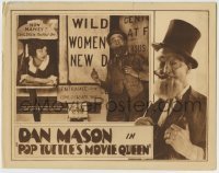 4p677 POP TUTTLE'S MOVIE QUEEN LC 1922 Dan Mason, the first of the Pop Tuttle comedy short series!