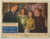 4p787 SINCE YOU WENT AWAY LC 1944 Claudette Colbert, Jennifer Jones, Shirley Temple, Joseph Cotten!