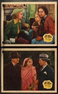 4w950 ONE MILE FROM HEAVEN 2 LCs 1937 interracial drama, Claire Trevor & Fredi Washington!