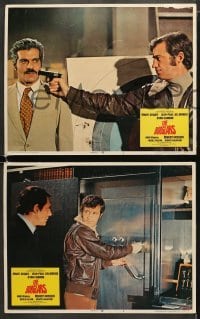 4w093 BURGLARS 8 LCs 1972 jewel thieves Omar Sharif, Jean-Paul Belmondo & Dyan Cannon!