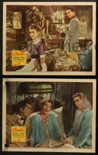 4w681 CLAUDIA 4 LCs 1943 Dorothy McGuire, Ina Claire, Reginald Gardiner, Olga Baclanova!