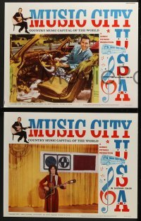 4w317 MUSIC CITY U.S.A. 8 LCs 1966 Loretta Lynn, country western music in Nashville, Tennessee!