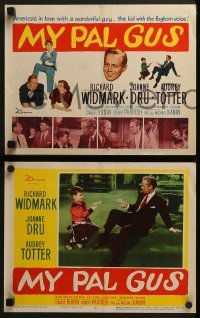 4w321 MY PAL GUS 8 LCs 1952 Richard Widmark, Joanne Dru, George Foghorn Winslow!