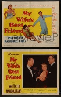 4w322 MY WIFE'S BEST FRIEND 8 LCs 1952 Macdonald Carey, Catherine McLeod & sexy Anne Baxter!