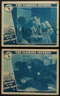 4w589 MYSTERY OF THE RIVER BOAT 6 chapter 3 LCs 1944 Universal serial, The Flaming Inferno!