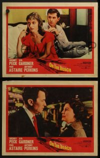 4w594 ON THE BEACH 6 LCs 1959 Gregory Peck, Ava Gardner, Fred Astaire & Anthony Perkins!