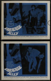 4w359 PARADISE ALLEY 8 LCs 1962 starring & directed by Hugo Haas, Carol Morris!