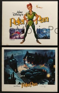 4w366 PETER PAN 8 LCs R1982 Walt Disney animated cartoon fantasy classic, great images!