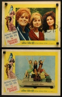 4w370 PLEASURE SEEKERS 8 LCs 1965 great images of sexy Ann-Margret, Carol Lynley & Pamela Tiffin!