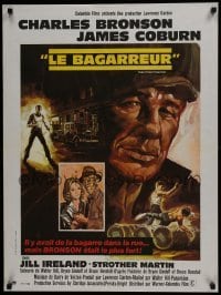 4y615 HARD TIMES French 24x32 1975 Walter Hill directed, Charles Bronson, James Coburn, Jill Ireland!