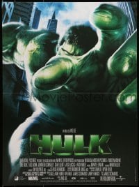 4y676 HULK French 16x21 2003 Ang Lee directed, Eric Bana as Bruce Banner, Marvel comics!