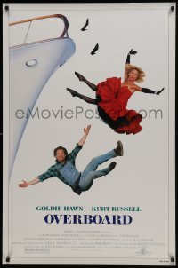 4z664 OVERBOARD 1sh 1987 Goldie Hawn, Kurt Russell, Roddy McDowall