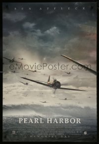 4z672 PEARL HARBOR advance DS 1sh 2001 Michael Bay, World War II, B5N2 bombers flying in!