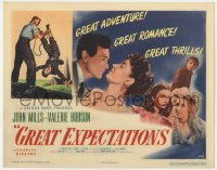 5b203 GREAT EXPECTATIONS TC 1947 John Mills, Hobson, Charles Dickens, directed by David Lean!