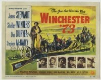 5b505 WINCHESTER '73 TC 1950 James Stewart, Shelley Winters, Dan Duryea, McNally, cool rifle!