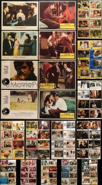 5d173 LOT OF 104 LOBBY CARDS 1950s-1990s incomplete sets from a variety of different movies!