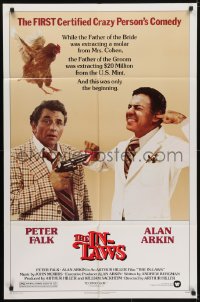 5k415 IN-LAWS 1sh 1979 classic Peter Falk & Alan Arkin screwball comedy!