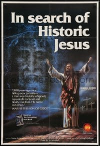 5k412 IN SEARCH OF HISTORIC JESUS 1sh 1979 religious documentary, art of The Son of God!