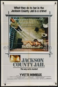 5k426 JACKSON COUNTY JAIL 1sh 1976 what they did to Yvette Mimieux in jail is a crime!