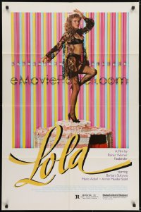 5k481 LOLA 1sh 1982 directed by Rainer Werner Fassbinder, sexy Barbara Sukowa in lingerie!