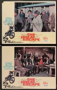 5w864 GREAT ESCAPE 2 LCs R1970 Charles Bronson, Richard Attenborough, James Coburn!